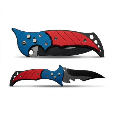 Picture of Professional Knife For kitchen Cheff Knife with White Handle Stainless Steel -Multicolor