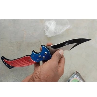 Picture of Professional Knife For kitchen Cheff Knife with White Handle Stainless Steel -Multicolor