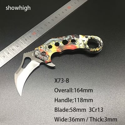 Picture of small manage  k nife -Multicolor