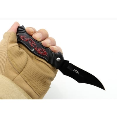 Picture of Flight Metal Pocket K-nife -Red