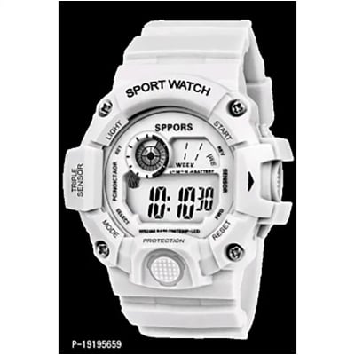 Picture of Military Sports Watch For Men Fashionable 22 mm Digital rubber case