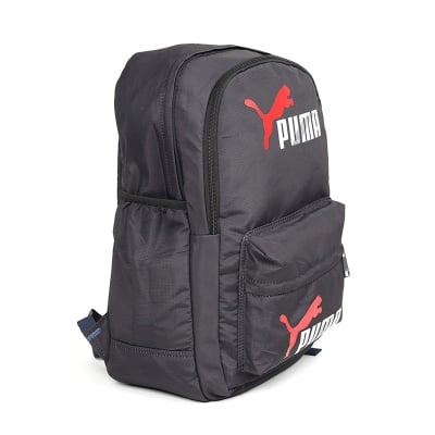 Picture of Backpack bag school college and traveling high quality nylon soft fabric waterproof and wash -Black
