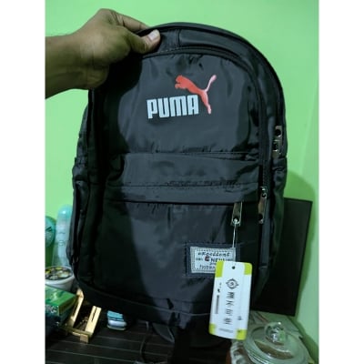 Picture of Backpack bag school college and traveling high quality nylon soft fabric waterproof and wash -Black