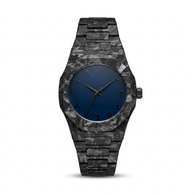 Picture of Arabic Aura New Stylish Watch for Men And Boys -Black