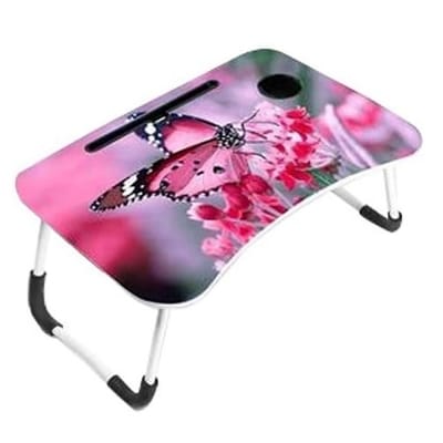 Picture of Computer Laptop Desk Small Foldable Multi-Function Bed Desk Simple Dormitory Lazy Table Bed with Laptop Table - Code 09