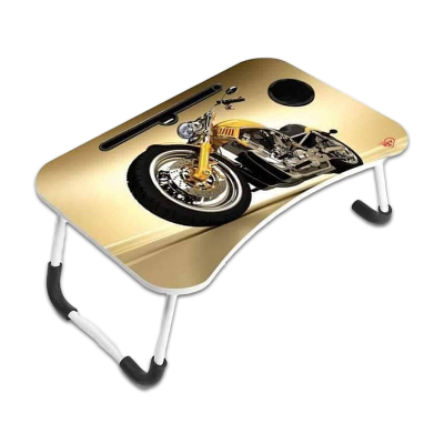 Picture of Small Table Foldable Student Dormitory Simple Computer Desk Cartoon Learning Lazy Table - Code 35