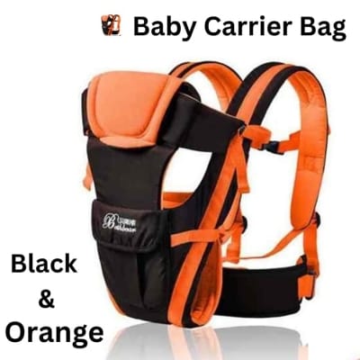 Picture of Baby Carrier Soft, Comfortable and stylish Baby Carrying Bag Suitable for 6 Months to 2 Years - Baby Carrier Orange