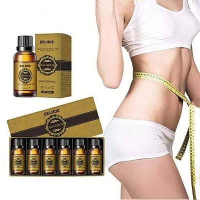 Picture of Drainage Ginger Oil,Slimming Tummy Ginger Oil,Lymphatic Drainage Ginger Oil Weight Loss Massage Ginger Oil - Black