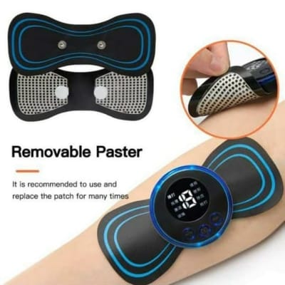 Picture of EMS Mini Neck Pulse Massager Electric LCD Display Stretcher EMS Mini MASSAGER - EMS Mini Pocket Massager,Body