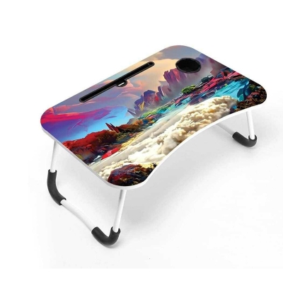 Picture of Transform Your Study Space With Folding Desk Home Computer Stand Laptop Table - Versatile And Stylish - Code 10