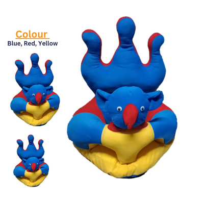 Picture of Baby Seat Support Sofa Chair - (4 - 16 Months) - Blue Yellow & Red