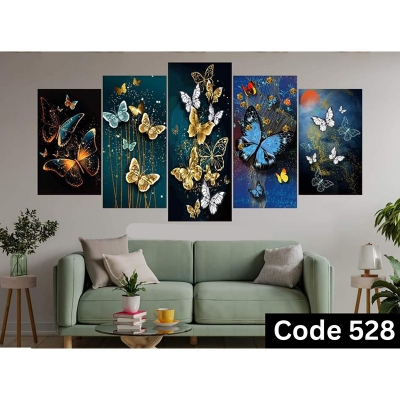 Picture of 5Pcs In 1 Set Wall Canvas Art - M Codee 528
