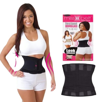 Picture of Miss Belt Body Slimming Shaper - Black,Int:XL