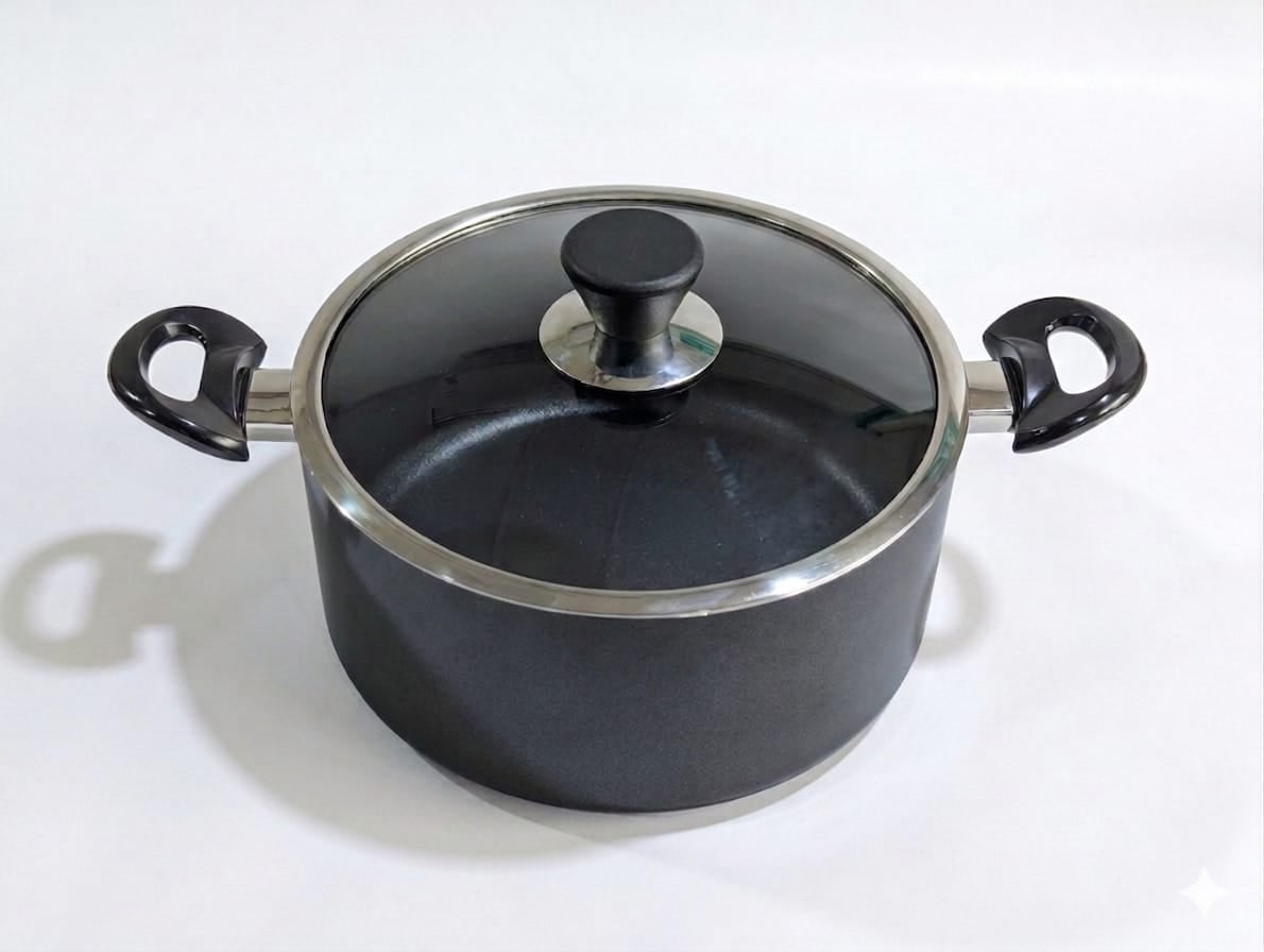 Picture of TPR NS Glamour Casserole with Lid (Ash) - 24cm