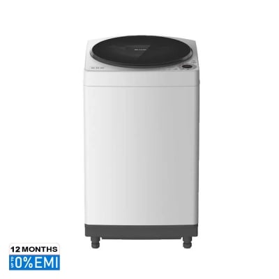 Picture of Sharp ES-W90EW-H Full Automatic Washing Machine 9.0 kg, Light Grey