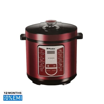 Picture of Miyako EPC-A612 Electric Pressure Cooker- 6Liters, Maroon
