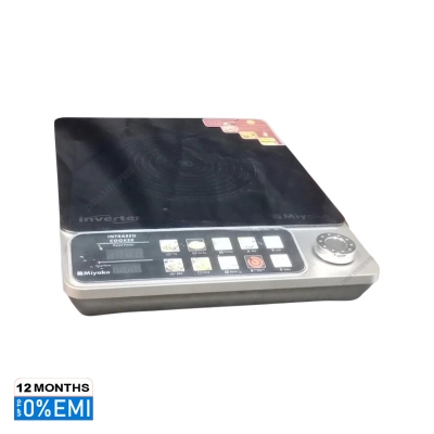 Picture of Miyako Infrared Cooker ATC-GL 100 IFB Price in BD – 2200W Rapid Heating, Healthy Smokeless Cooking, Works With Any Cookware | 2025 Updated Price & Features, Black
