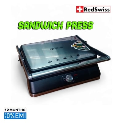 Picture of RedSwiss RSWM-180D1 Sandwich Press High Performance Machine//2200 watts, Black