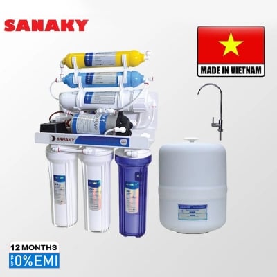 Picture of SANAKY 6 Stage Reverse Osmosis (R,O) Water Purifier with Mineral, SANAKY-S1, White