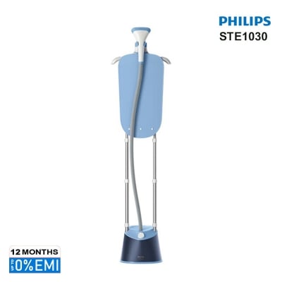 Picture of Buy Philips STE1030 1000 Series Garment Steamer 1800W in BD – Fast 45s Heat-Up & Powerful 36g/min Steam, Blue