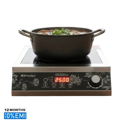 Picture of Buy the Miyako ATC-S6DP Multi Pan Infrared Cooker in Bangladesh. Smokeless, energy-saving, high-temperature durable glass plate, 2500W. Compatible with any pot., ss
