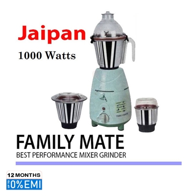 Picture of Jaipan ( 3 in 1 ) Mixer Grinder, (Family Mat)., White