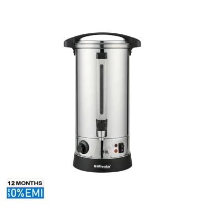 Picture of Miyako Electric Urn CLY-100 – 10L Stainless Steel Hot Water Boiler for Home & Catering | Adjustable Temp 30-110°C, Durable & Safe