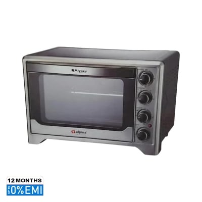 Picture of Miyako Mt-52Rcl Double Glass Electric Oven, 52 Liters., Silver