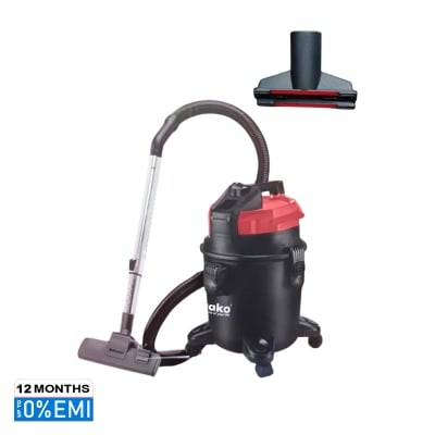 Picture of Miyako MVC-1901A-20L 1600 WATT 20 LTR 3 In 1 Wet/Dry/Blow Vacuum Cleaner, Black