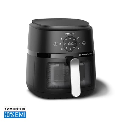 Picture of Philips NA221 Series-2000 Digital Air Fryer | 4.2 Liter, Black