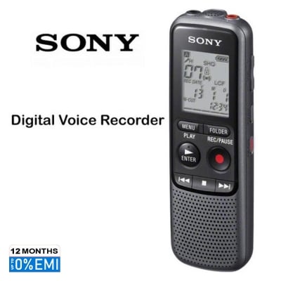 Picture of SONY DIGITAL VOICE RECORDER, ICD-PX240, Black & Grey.