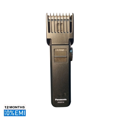 Picture of Panasonic ER-2031K Rechargeable Hair & Beard Trimmer – Cord/Cordless 12 Length Settings (2-18mm), Black