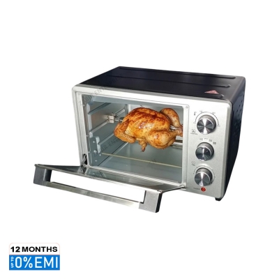 Picture of Miyako MT-827RCL-SSRB Electric Toaster Oven-27L, silver & black