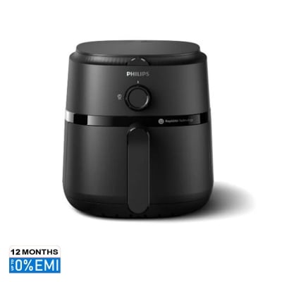 Picture of Philips NA120 1000 Series Compact Air Fryer | 4.2 Liter, Black