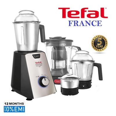 Picture of Tefal Mixer Grinder with Blender (4-Jars), MG-106T, Black&Silver