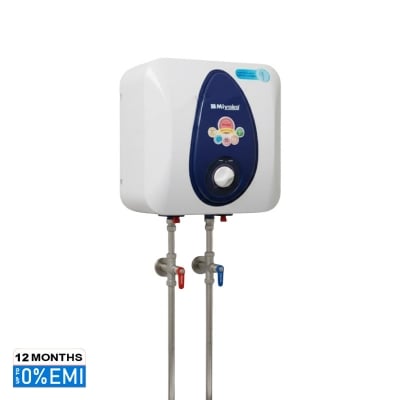 Picture of Miyako 25-Liter Storage Water Heater-MGY-25L Outer Temperature Control Knob Integrated Puf Insulation Over Temperature Protection Device Glasslined Heating Element-2000Watt, White