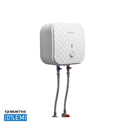 Picture of Miyako 20-Liter Storage Water Heater-MGY-HT-20 Outer Temperature Control Knob Integrated Puf Insulation Over Temperature Protection Device Glasslined Heating Element-2500Watt, White