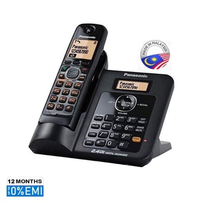 Picture of Panasonic KX-TG3811BX Landline/Intercom set., Black