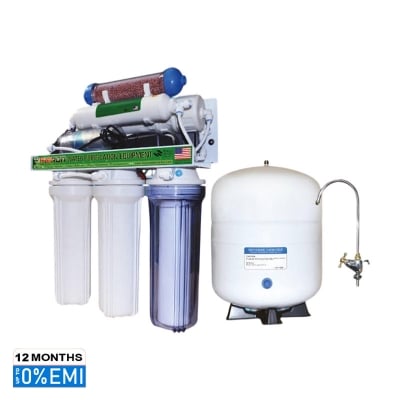 Picture of Heron Gold Reverse Osmosis Technology (R.O) 6Stage purification System Water Purifier, GRO-075, White