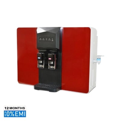 Picture of Heron Max - Reverse Osmosis (RO) Technology Water Purifier Filter With Hot Water Option., Red