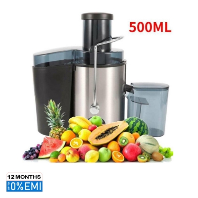 Picture of NOVENA NJ-177 ELECTRIC JUICER MACHINE 800 Watts., Black&Silver.