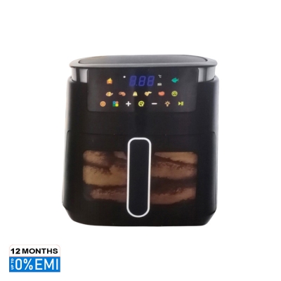 Picture of Miyako AF-5012 Auto cut off /resume when reach/ below preset temperature Air Fryer | 6 liter, Black