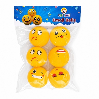 Picture of Playtime Emoji Balls 6 pcs for Kids