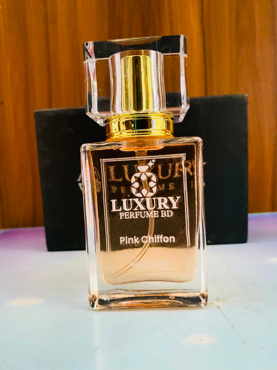 Picture of PINK Chiffon perfume for women . perfum for Girls.   PERFUME FOR WOMEN, PARFUME FOR BOY, FERFUME FOR GIRLS, SENT, sent for men .sent for girls, sant for foy, fragneces for women. luxurys perfume , luxury perfume bd ,Luxury fragnace, perfumod garl perfume, (30ML SPARY Bottle,)