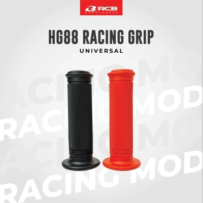 Picture of RCB HG88 RUBBER HANDLE GRIP (RACING USE) - BLACK