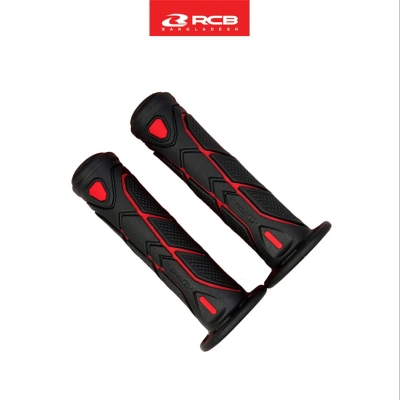 Picture of RCB HG99 RUBBER HANDLE GRIP - 125MM - BK/RD