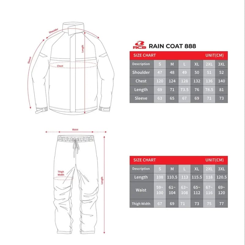 Picture of RCB RAIN COAT NRC 888 - L
