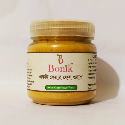 Picture of Bonik Acne Care Face Wash Powdwer- 100 gm(Brown)