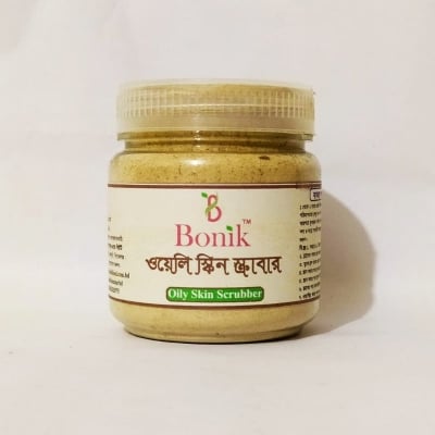 Picture of Bonik Oily Skin Scrubber- 100 gm(Brown)