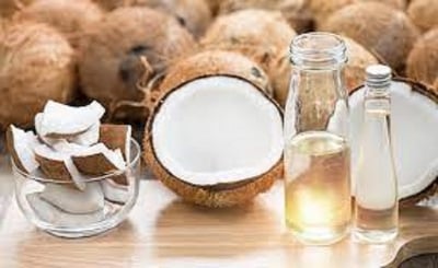 Picture of Extra Virgin Coconut Oil/ Narikel Tel Cold Pressed- 50 ml(HAIR)
